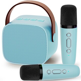 Foto 1 | Foto 1 | Máquina de Karaoke Kingci Mini Portátil Bluetooth Con 2 Micrófonos - Venta Internacional