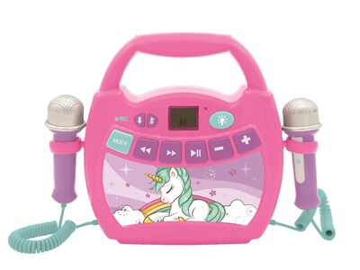 Foto 7 | Foto 7 | Reproductor Digital Karaoke Lexibook Unicorn Con Micrófonos, Color Rosa - Venta Internacional.