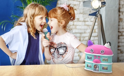 Foto 3 | Foto 3 | Altavoz Karaoke Boom Box con Micrófono Gabby - Venta Internacional