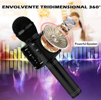 Foto 2 | Foto 2 | Micrófono Xtellar Bocina Karaoke Destacado Con Cambiadores De Voz Usb Y Bluetooth Para Niños Entusiastas De Cantar