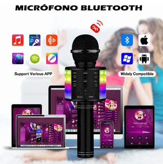 Foto 3 | Foto 3 | Micrófono Xtellar Bocina Karaoke Destacado Con Cambiadores De Voz Usb Y Bluetooth Para Niños Entusiastas De Cantar