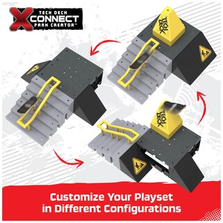 Foto 3 | Foto 3 | Set De Rampas Tech Deck Pyramid Shredder X-connect Park Creator - Venta Internacional.