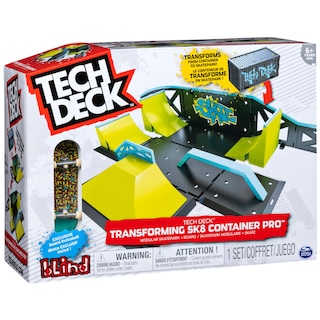 Foto 6 | Foto 6 | Parque De Patinaje Modular Toy Tech Deck Transforming Sk8 Container Pro - Venta Internacional.
