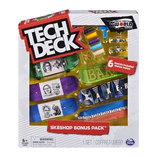 Foto 1 | Foto 1 | Paquete De Bonificación Fingerboard Tech Deck Sk8shop Con 6 Mazos Y Acceso. - Venta Internacional.