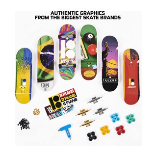 Foto 2 | Foto 2 | Paquete De Bonificación Fingerboard Tech Deck Sk8shop Con 6 Mazos Y Acceso. - Venta Internacional.