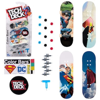Foto 1 | Foto 1 | Mini Monopatines Tech Deck Ultra Dlx, Paquete De 4 Unidades Dc Superman - Venta Internacional.