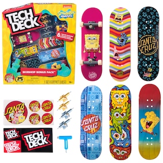 Foto 1 | Foto 1 | Mini Monopatines Tech Deck Spongebob Sk8shop Diapasón - Venta Internacional.