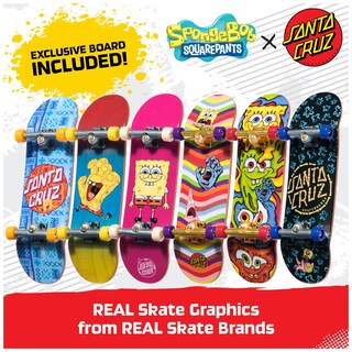Foto 2 | Foto 2 | Mini Monopatines Tech Deck Spongebob Sk8shop Diapasón - Venta Internacional.