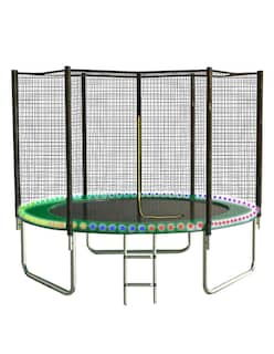 Foto 1 | Foto 1 | Brincolín Premium 8 Ft 2.43m con Luces LED Tubular Uso Rudo para Jardín Exteriores