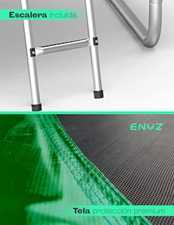 Foto 4 | Foto 4 | Brincolín Premium 8 Ft 2.43m con Luces LED Tubular Uso Rudo para Jardín Exteriores