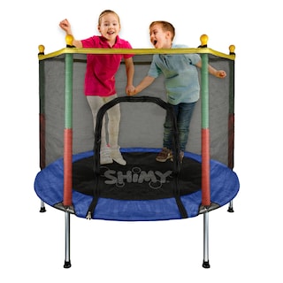Foto 8 | Foto 8 | Brincolín Infantil Trampolín Para Niños 3 A 12 Años Red De Seguridad, Shimy, Multicolor