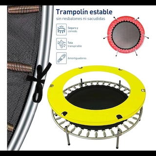 Foto 7 | Foto 7 | Trampolín Brincolín Infantil Tumbling Con Red Seguridad 1.4m