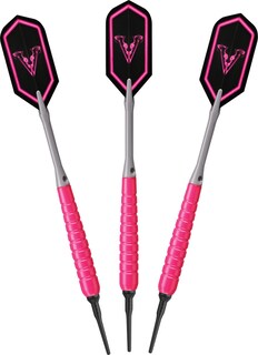 Foto 1 | Foto 1 | Soft Tip Darts Viper V Glo Rosa/gris, 18 G, Para Diapasones Electrónicos - Venta Internacional.