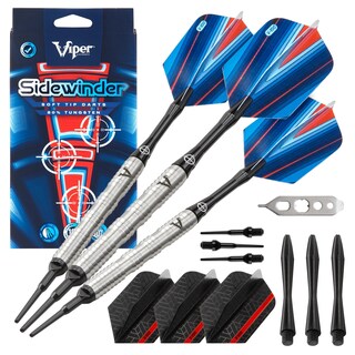 Foto 1 | Foto 1 | Darts Viper Sidewinder, 80% Tungsteno, Punta Blanda, 18 G, Plata - Venta Internacional.