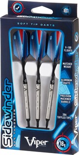 Foto 7 | Foto 7 | Darts Viper Sidewinder, 80% Tungsteno, Punta Blanda, 18 G, Plata - Venta Internacional.