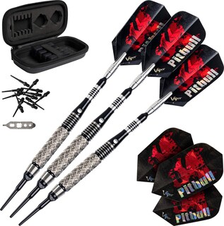 Foto 1 | Foto 1 | Tungsteno Moleteado Completo Dart Viper Pitbull De Punta Blanda, 18 G - Venta Internacional.