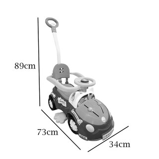 Foto 4 | Foto 4 | Montable Angelin Baby Corre Pasillos Con Barra De Empuje Azul