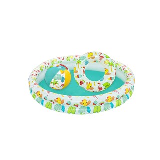 Foto 1 | Foto 1 | Alberca Inflable Bestway 51124 Multicolor 122 cm + Salvavidas + Pelota