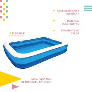 Foto 4 | Foto 4 | Piscina Rectangular Yei Inflable