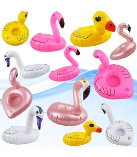 Foto 1 | Foto 1 | Portavasos Inflable para Piscina Surtidos 12 Piezas