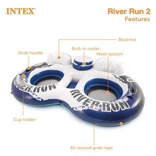 Foto 2 | Foto 2 | Float Intex River Run Ii Para Adultos Con Respaldo - Venta Internacional.