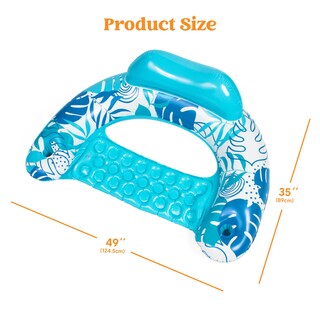 Foto 6 | Foto 6 | Flotadores Inflables Para Piscina Sloosh Para Adultos, Paquete De 3 Con Portavasos - Venta Internacional.