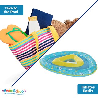 Foto 5 | Foto 5 | Baby Pool Float Swimschool Lil' Otter De 6 A 24 Meses, Azul - Venta Internacional.