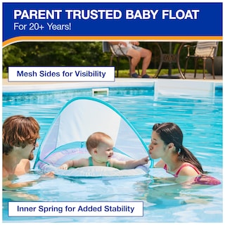 Foto 4 | Foto 4 | Flota Para Piscina Swimways Para Bebés Con Canopy Shark - Venta Internacional.