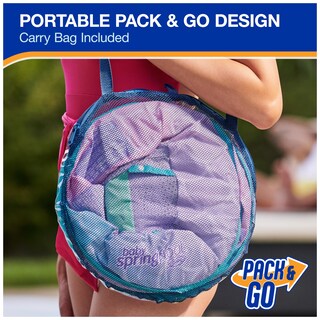 Foto 5 | Foto 5 | Flota De Piscina Para Bebés Swimways Con Toldo En Forma De Sirena - Venta Internacional.