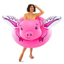 Pool Float Bigmouth Inc. Flying Pig, Inflable De 1,5 M De Ancho - Venta Internacional.