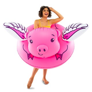 Foto 1 | Foto 1 | Pool Float Bigmouth Inc. Flying Pig, Inflable De 1,5 M De Ancho - Venta Internacional.