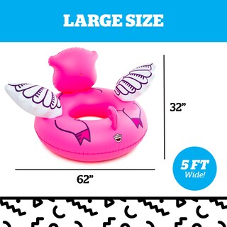 Foto 3 | Foto 3 | Pool Float Bigmouth Inc. Flying Pig, Inflable De 1,5 M De Ancho - Venta Internacional.