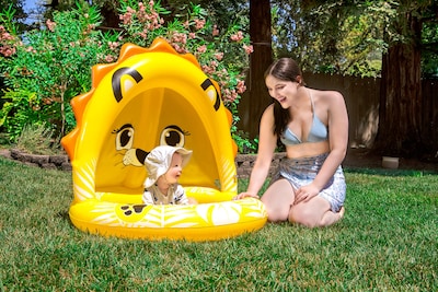 Foto 6 | Foto 6 | Piscina Inflable Poolmaster Baby Lion Con Sombrilla - Venta Internacional.