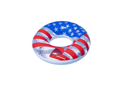 Foto 1 | Foto 1 | Anillo Inflable Para Piscina Swimline Americana Glitter Multicolor - Venta Internacional.