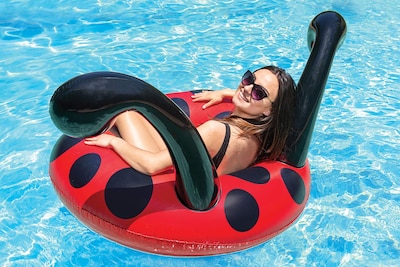 Foto 2 | Foto 2 | Flotador Inflable Para Fiestas En Piscina Poolmaster Lady Bug - Venta Internacional.