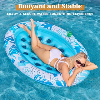 Foto 4 | Foto 4 | Tumbona Inflable Para Bronceado En Forma De Flotador Para Piscina Sloosh, Ovalada - Venta Internacional.