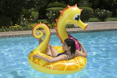 Foto 4 | Foto 4 | Flotador Inflable Para Fiestas En Piscina Poolmaster Seahorse, 48 Cm - Venta Internacional.
