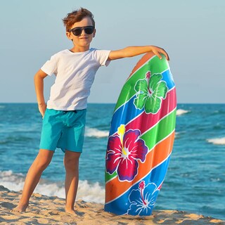 Foto 3 | Foto 3 | Tabla De Surf Hinchable Artcreativity Luau De 34 Cm Para Niños Y Adultos - Venta Internacional.