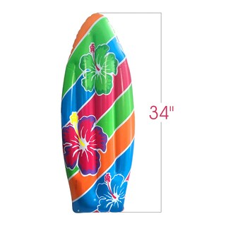 Foto 4 | Foto 4 | Tabla De Surf Hinchable Artcreativity Luau De 34 Cm Para Niños Y Adultos - Venta Internacional.