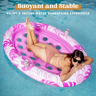 Foto 4 | Foto 4 | Tumbona Inflable Para Bronceado En Forma De Flotador Para Piscina Sloosh, Ovalada - Venta Internacional.