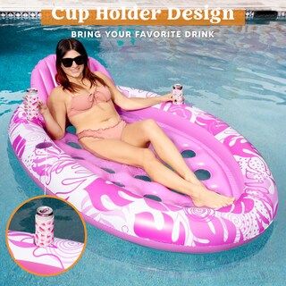 Foto 5 | Foto 5 | Tumbona Inflable Para Bronceado En Forma De Flotador Para Piscina Sloosh, Ovalada - Venta Internacional.