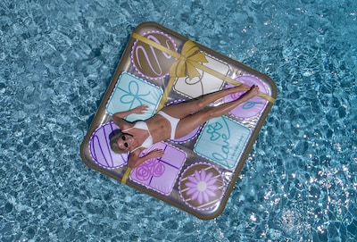 Foto 2 | Foto 2 | Caja De Bombones Pool Float Swimline, Color Marrón, 185 X 185 X 25 Cm - Venta Internacional.
