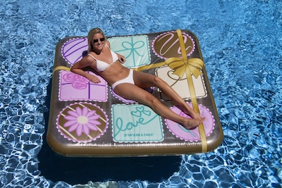 Foto 3 | Foto 3 | Caja De Bombones Pool Float Swimline, Color Marrón, 185 X 185 X 25 Cm - Venta Internacional.