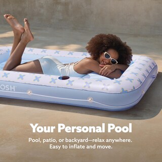 Foto 2 | Foto 2 | Tumbona Inflable De Bronceado Para Piscina Float Sloosh Blue Breezestar - Venta Internacional.
