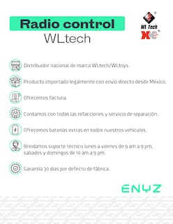 Foto 3 | Foto 3 | Camioneta a Control Remoto Enyz Jeep RC Rojo 4x4 15 km/h