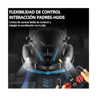 Foto 5 | Foto 5 | Carro Control Remoto Recargable color Negro para Niños