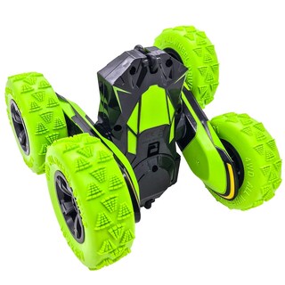 Foto 3 | Foto 3 | Venta Internacional - Control Remoto Rc Stunt Cars Threeking De Doble Cara, Color Verde