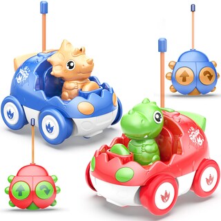 Foto 1 | Foto 1 | Venta Internacional - Auto Yeaye Toddler Con Control Remoto, Paquete De 2 Unidades Para Niños Mayores De 18 Meses