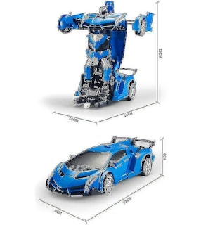 Foto 2 | Foto 2 | Venta Internacional - Coche Robot De Deformación A Control Remoto A Escala 1:18 Para Niños