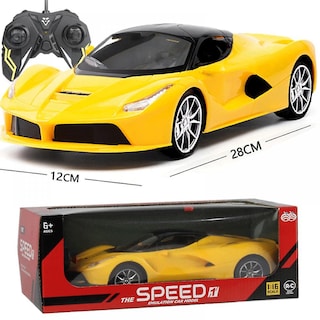 Foto 2 | Foto 2 | Venta Internacional - Coche Con Mando A Distancia Fala Yellow Para Niños Con Luces Led